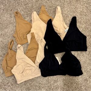 Old Navy Women's Bras in Black, Tan, and Cream